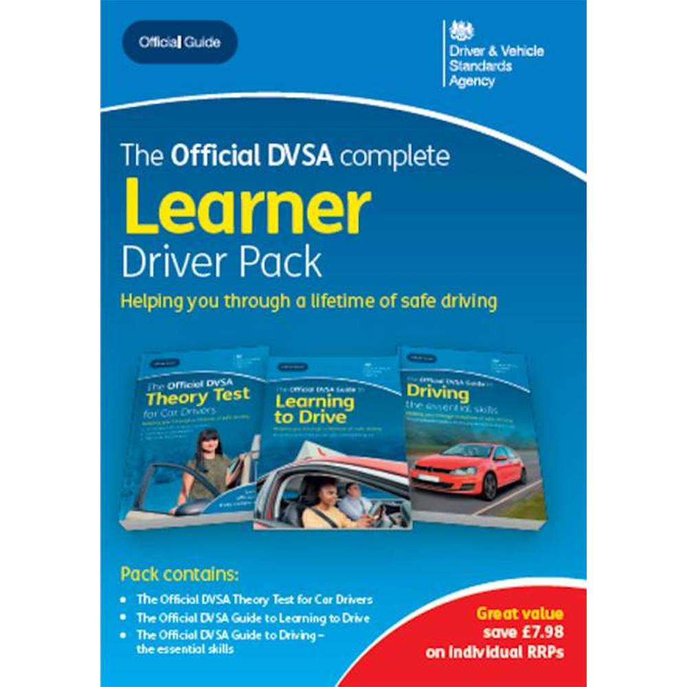 The Official Dvsa Complete Learner Driver Book Pack G6s